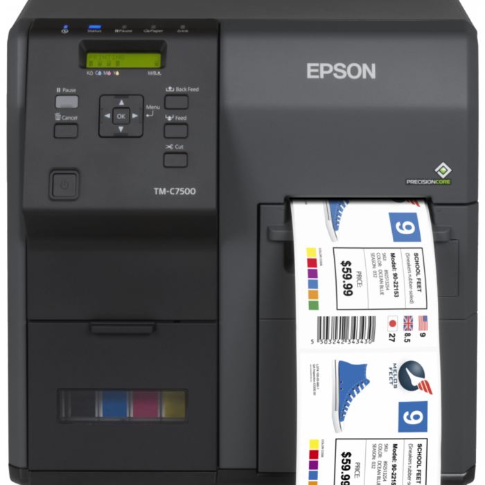 Epson ColorWorks C7500G Inkjet Renkli Etiket Yazıcı